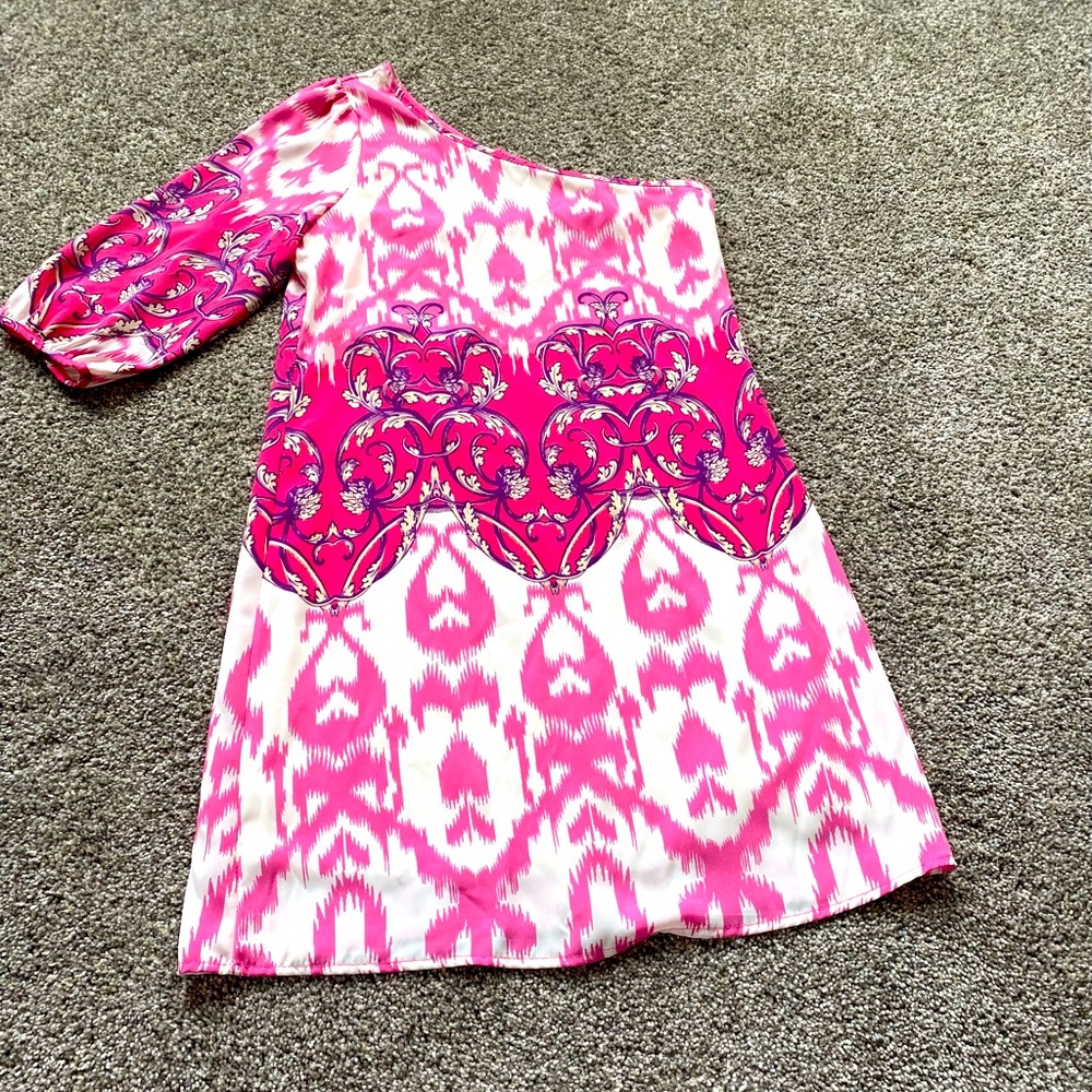 Boutique one shoulder dress